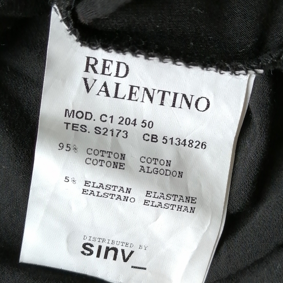 Black Red Valentino tank XS - Picture 4 of 5